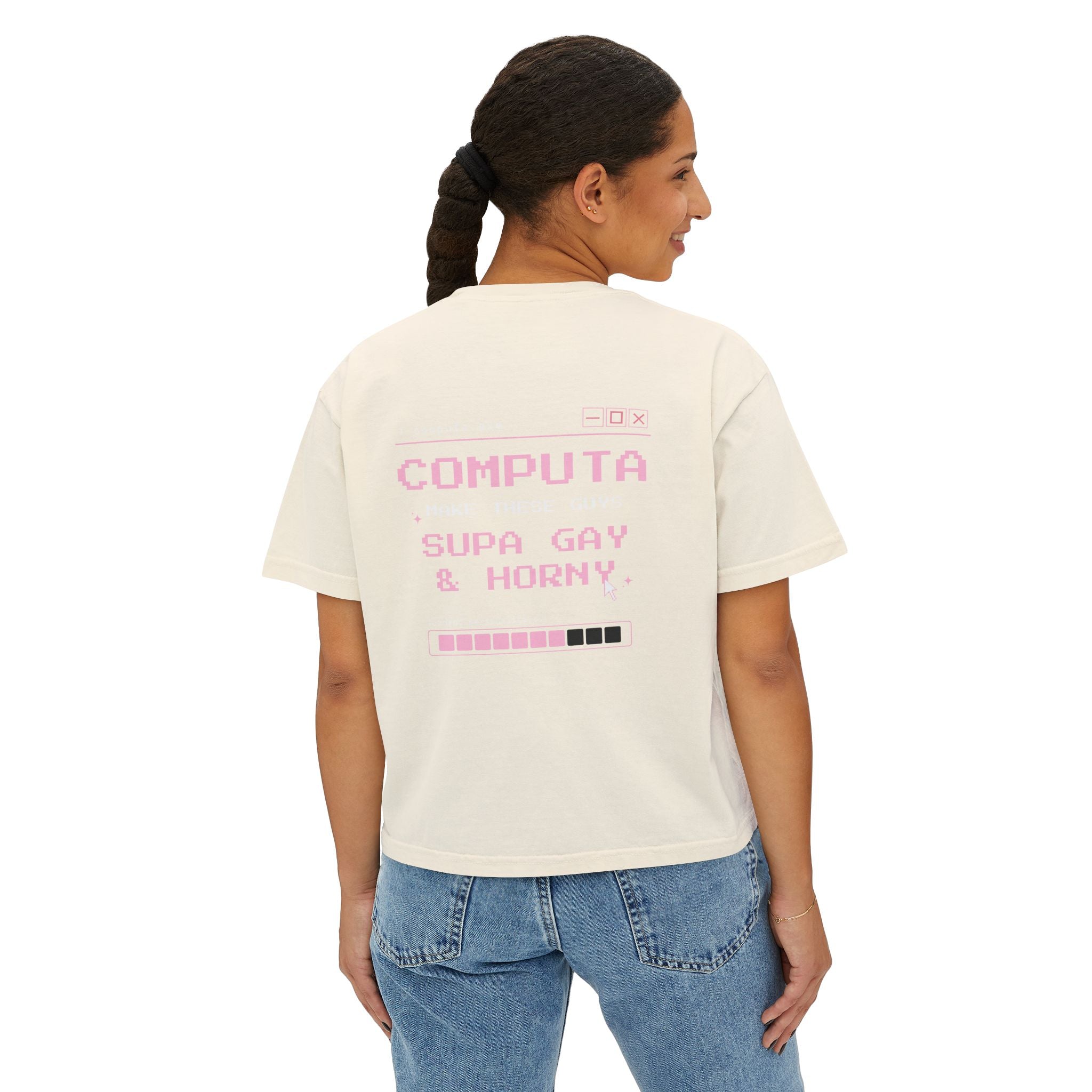 Computa.exe Crop Tee