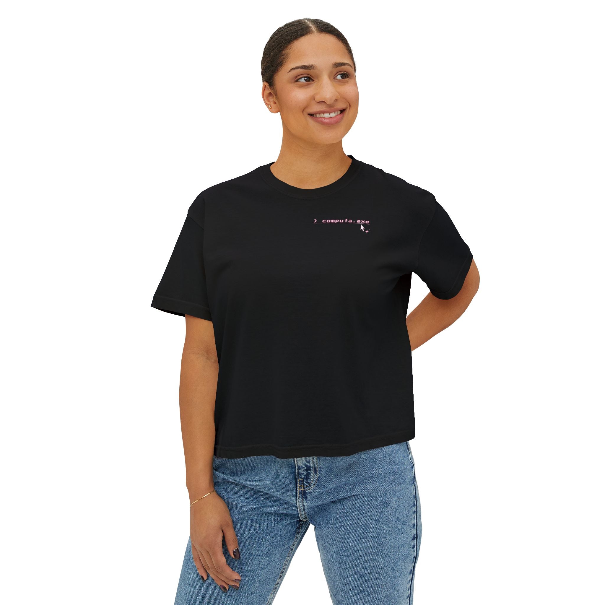Computa.exe Crop Tee