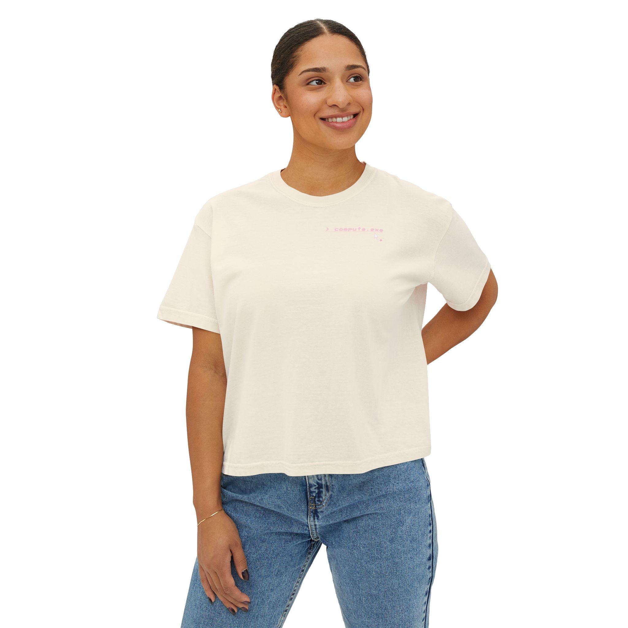 Computa.exe Crop Tee