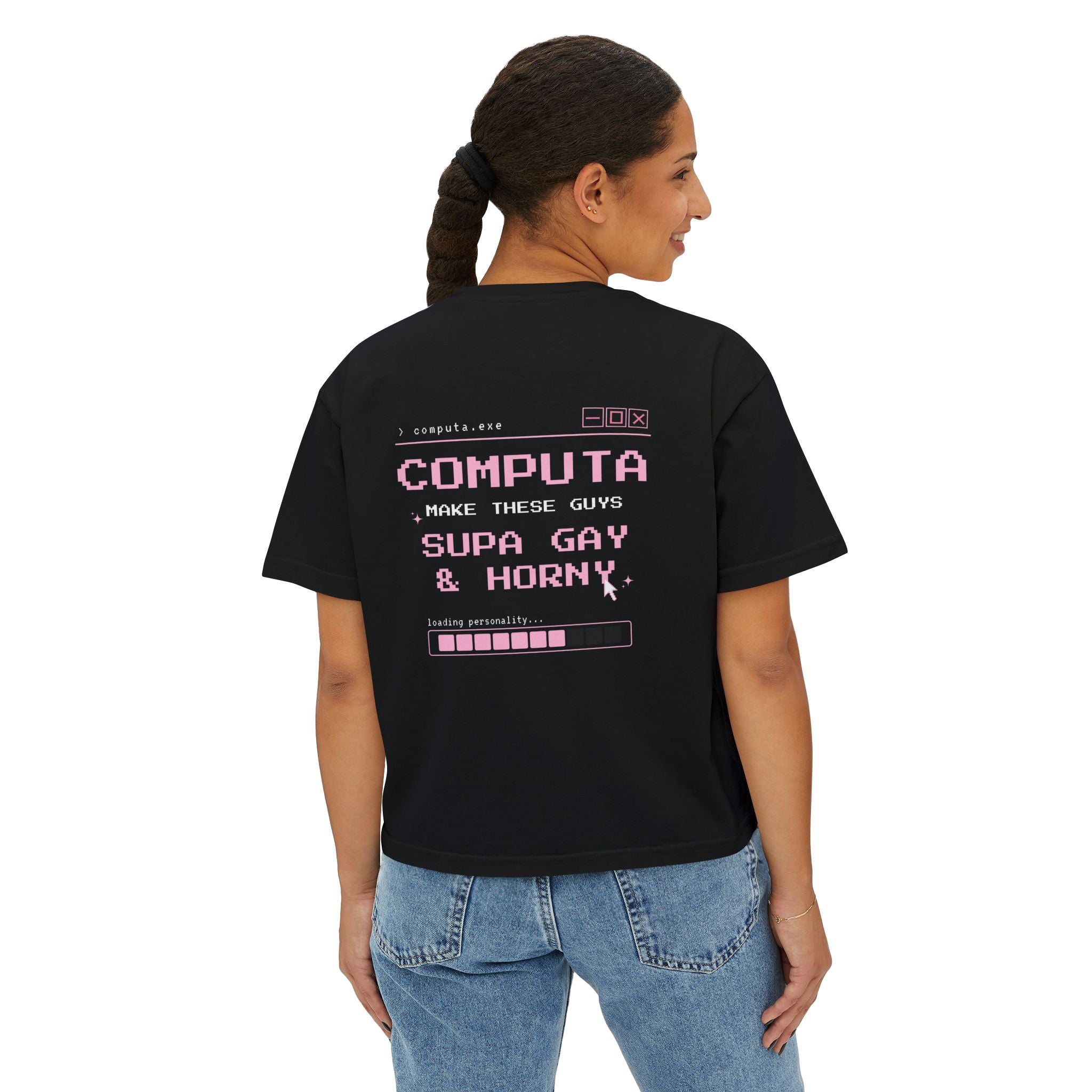 Computa.exe Crop Tee